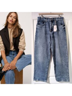 NWT Mango | Bambi Mid-rise Relaxed Jeans